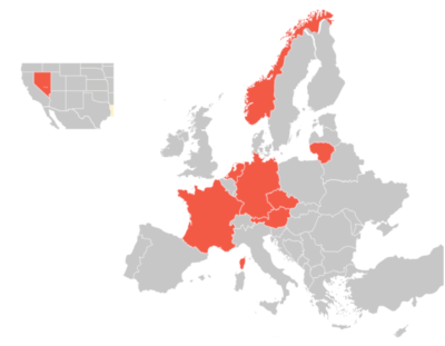 Consortiums Map
